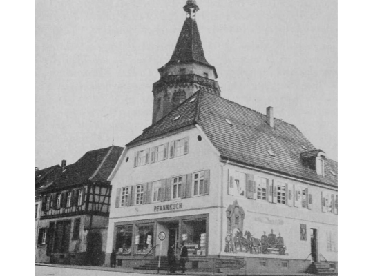 Gengenbach - Niklasturm von Südwesten - Aufnahme Hell, Reutlingen