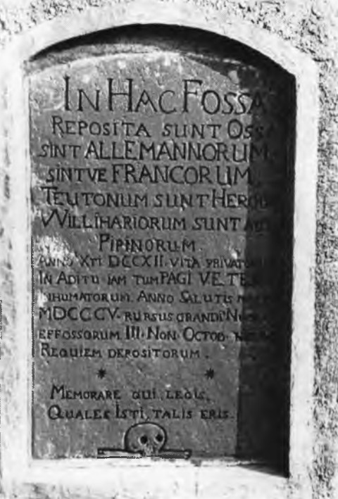 Epitaph von Altdorf phot. W. Hensle, Lahr