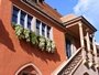 Treppe zum Museum im Alten Rathaus