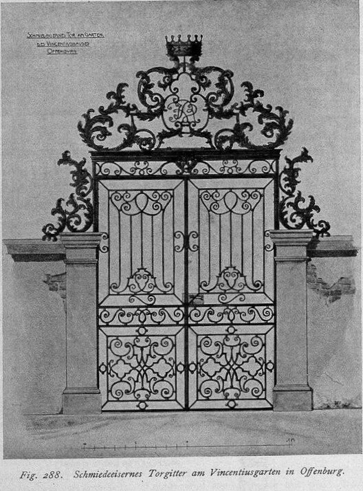 Fig 288 Torgitter Vincenciusgarten