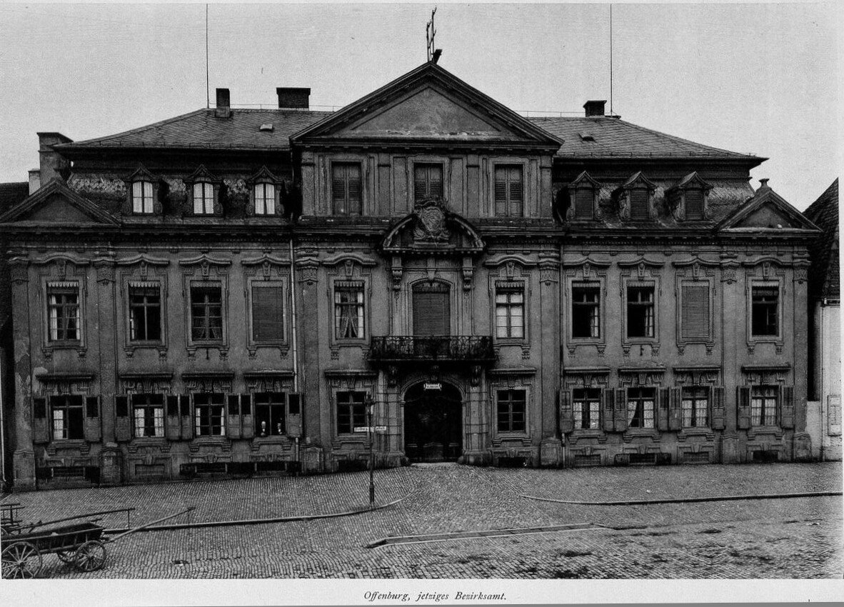 Tafel XVIII koenigshof amthaus offenburg