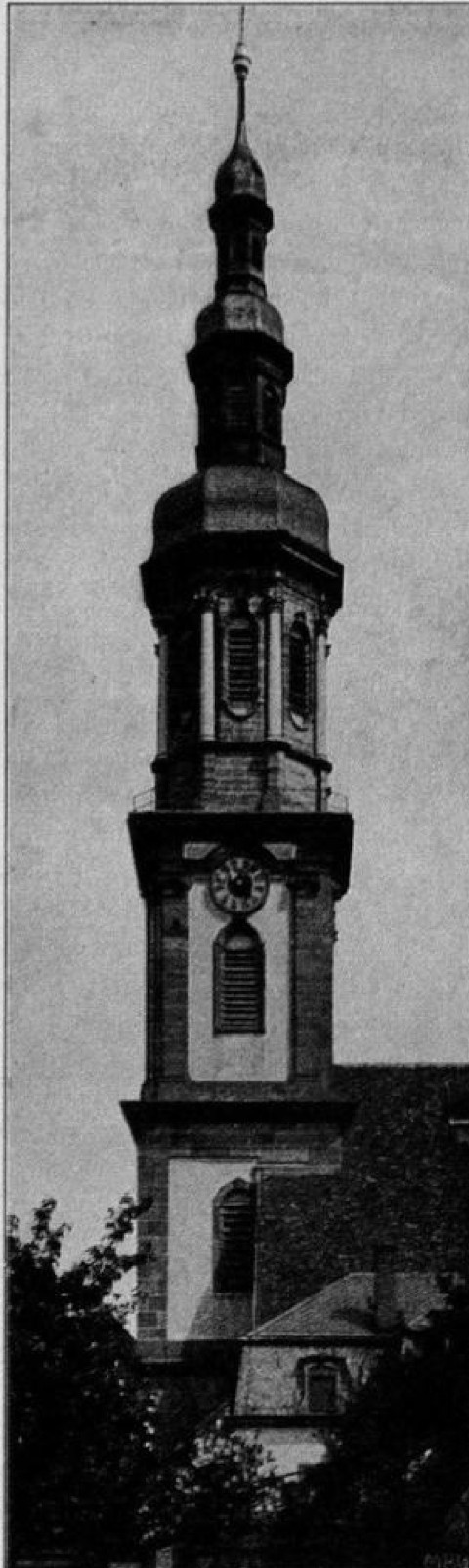 Fig. 266. Turm der Pfarrkirche in Offenburg