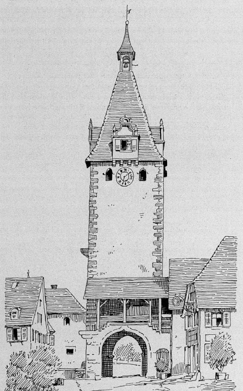 Fig. 196. Kinzigtorturm in Gengenbach