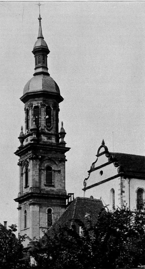 Fig. 215. Turm der Klosterkirche in Gengenbach