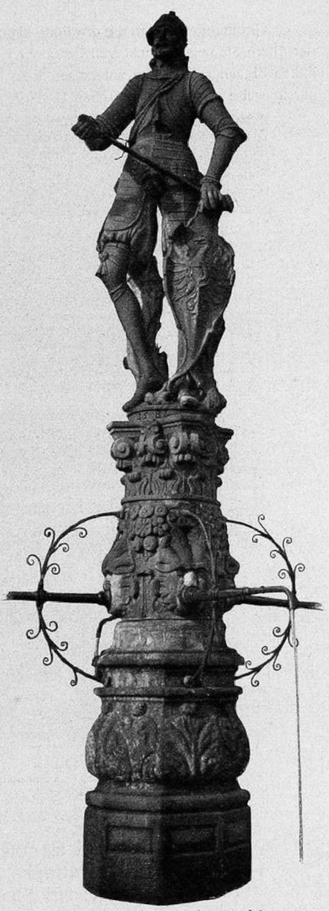Fig. 241. Brunnenfigur vom Marktbrunnen in Gengenbach
