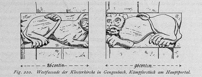 fig 210 Klosterkirche Westfassade Kaempferstuecke