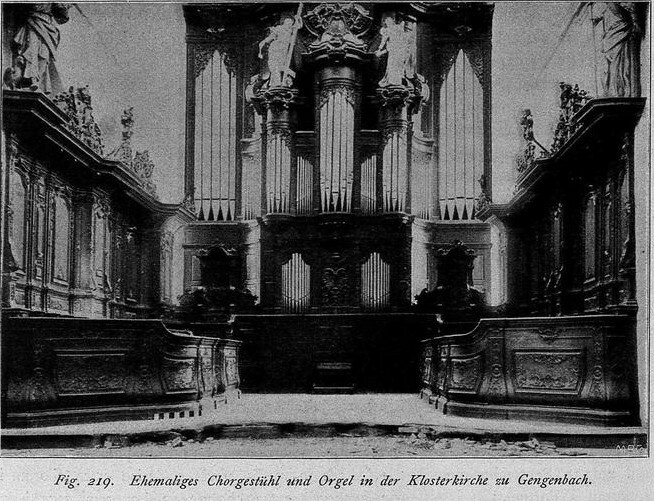 fig 219 ehemaliges Chorgestuehl Klosterkirche