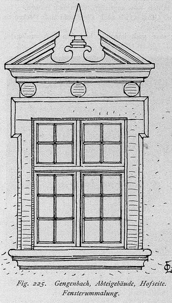 fig 225 Fensterbemalung Abtei