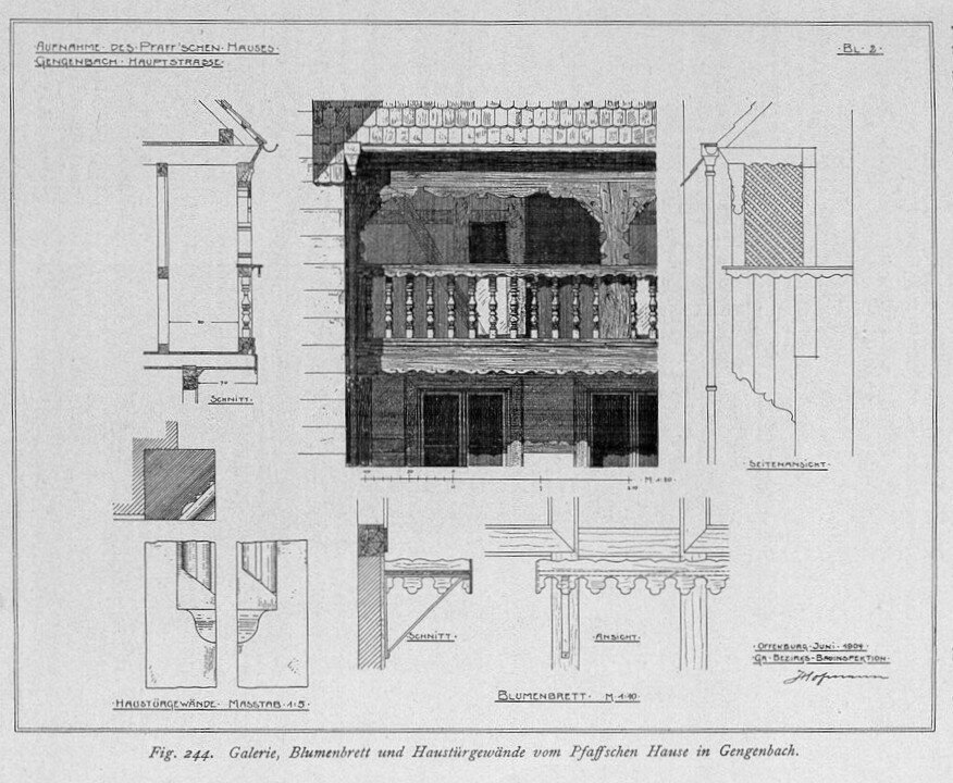 fig 244 Pfaffesches Haus Galerie