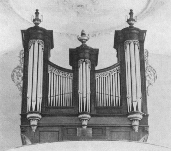 Orgel von Blasius Schaxel 1765 1843 in Herbolzheim Aufn  Arthur Strebler