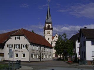 Gro?weier - Blick zur Dorfmitte