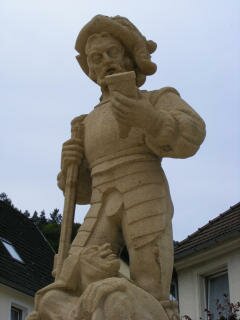 Landsknecht und Narr