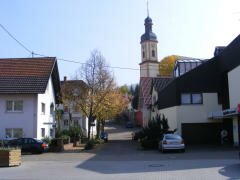 Zunsweier bei der Kirche