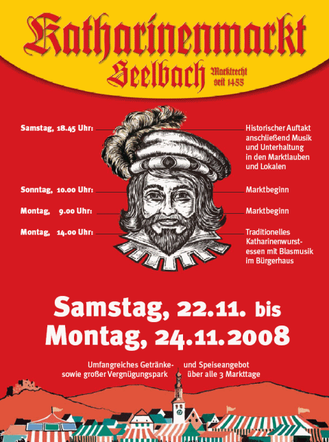 Plakat: Katharinenmarkt 2008